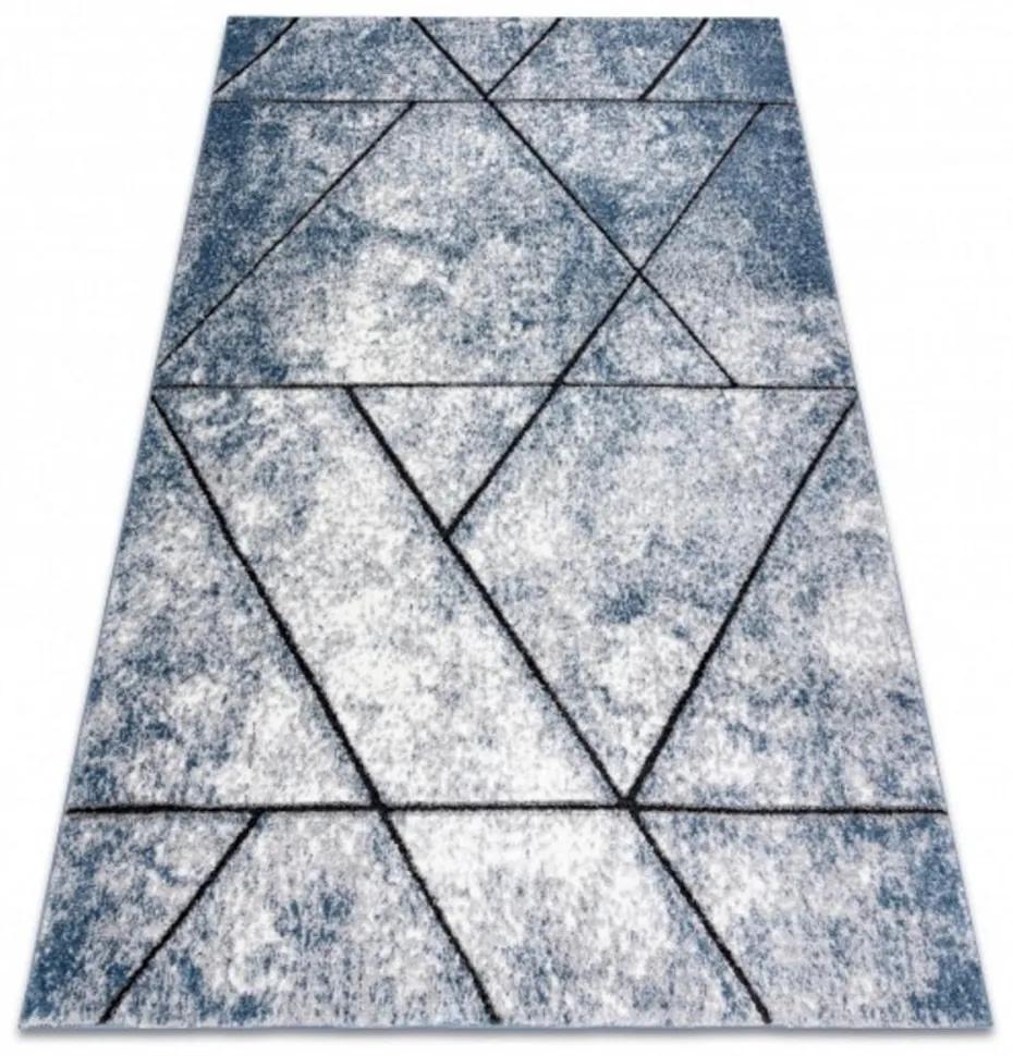 Kusový koberec  Wall modrý 120x170cm