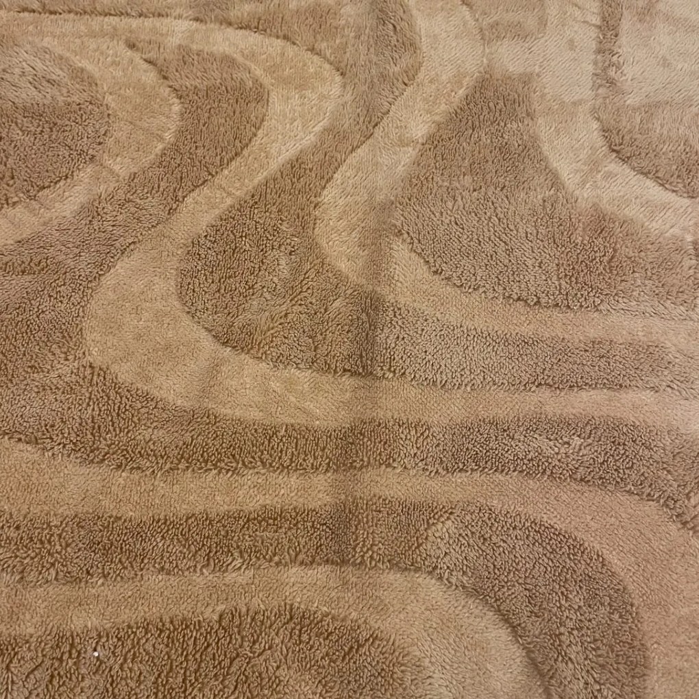 Deka luxury baranková z mikroplyšu béžová 200x230cm