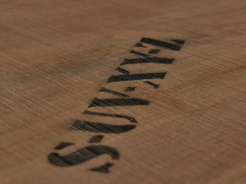 furniture-nabytek.cz - Masívny písací stôl Hankey z mangového dreva, rustikálny matný lak, prírodný – 160×70×75 cm