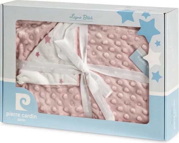 Detská deka Pierre Cardin BABY 5 ružová / krémová