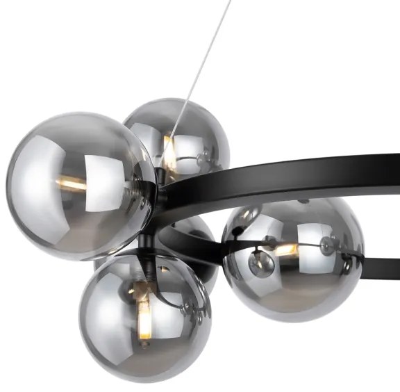 Maytoni MOD545PL-11B - Luster na lanku DALLAS 11xG9/28W/230V čierna