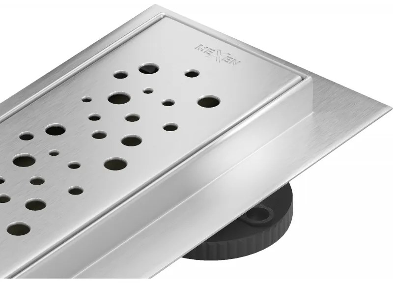 Mexen Flat nerezový sprchový žľab 70 cm vzor M12, 1021070-15