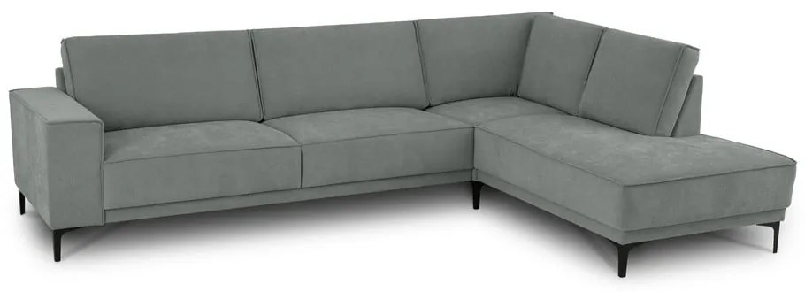 Tmavosivá rohová pohovka (pravý roh) Copenhagen – Scandic