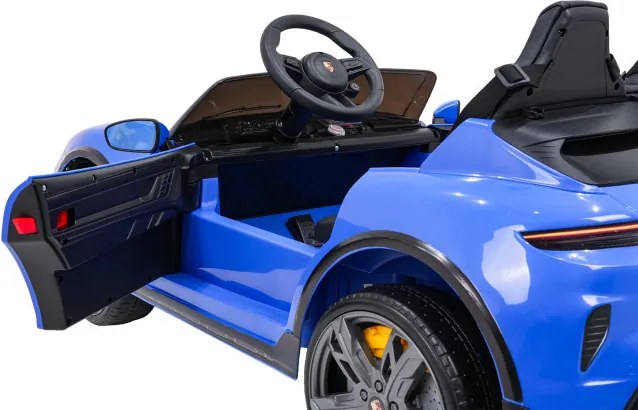 Elektrické autíčko Porsche Taycan Turbo S modré