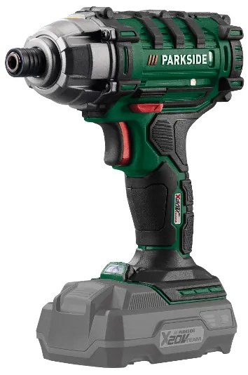 Parkside® Aku rázový uťahovák Pdssa 20-Li B2 – bez akumulátora (100391222)