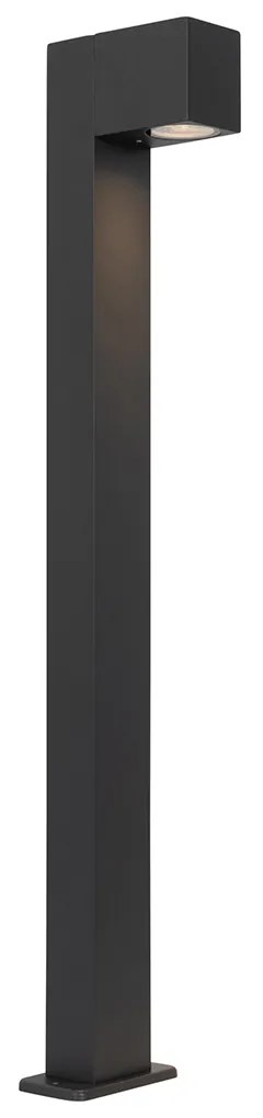 Priemyselná vonkajšia stojaca lampa tmavosivá 80 cm IP44 - Baleno