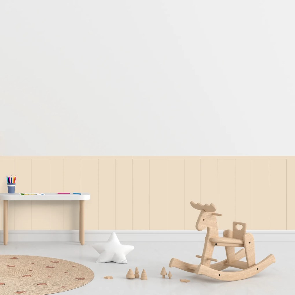 60x100cm Obdĺžnik - Krémová farba - textilná nálepka na stenu Farba: Tmavá, Veľkosť: 60 cm