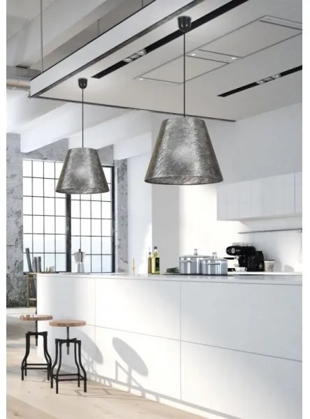 Luster na lanku PLATINO 1xE27/60W/230V