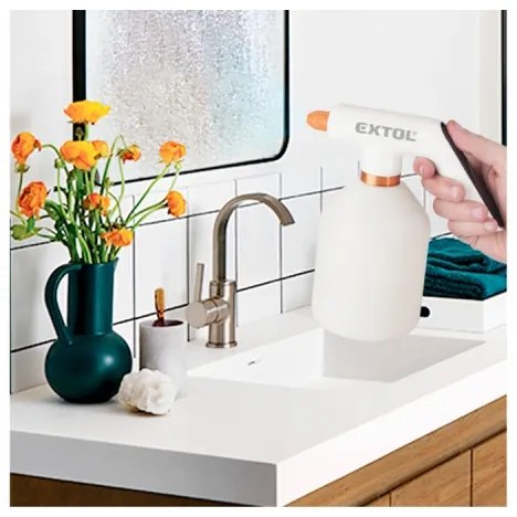 Extol Premium - Nabíjací akumulátorový postrekovač 1l 2000 mAh