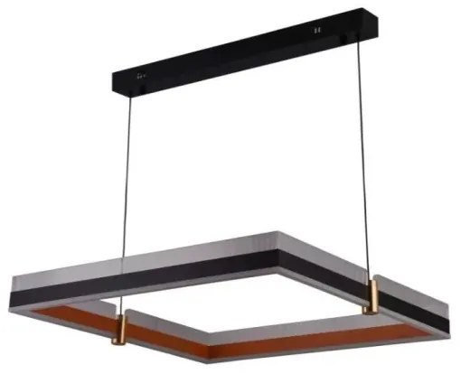 LED Stmievateľný luster na lanku LED/100W/230V 3000-6500K + diaľkové ovládanie