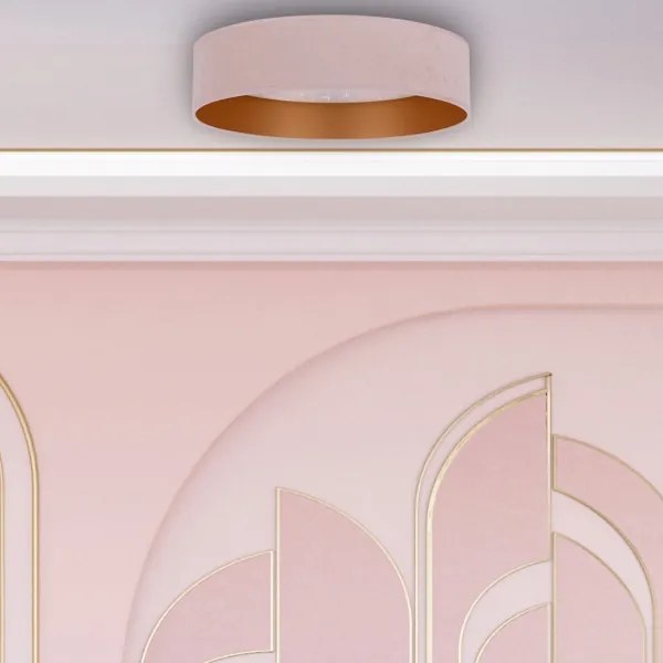 Brilagi - LED Stropné svietidlo VELVET STAR LED/24W/230V pr. 40 cm ružová/zlatá