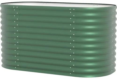Vyvýšený záhon Vitavia Vita 858 Basic 162,1x82,1x85,8 cm plechový zelený