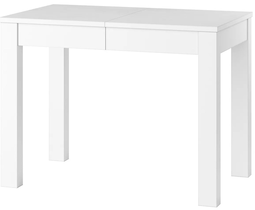 Jedálenský rozkladací stôl Orion 02 100/160 cm biely