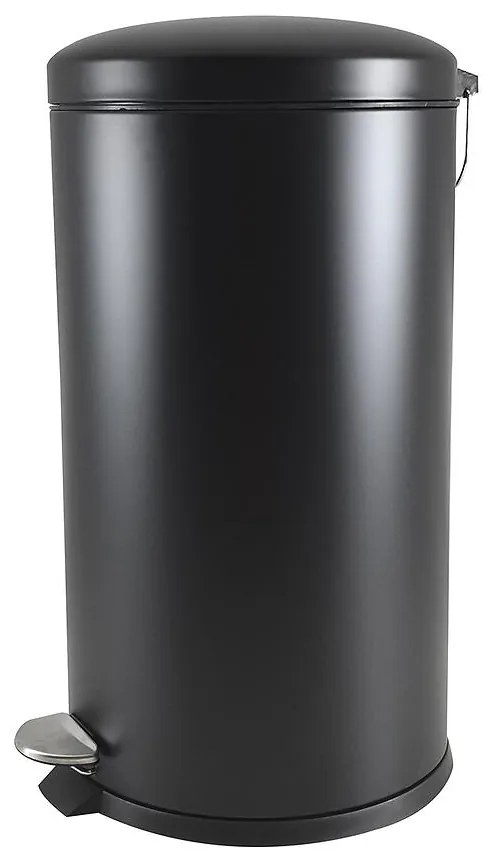 Odpadkový kôš 40 l matná čierna