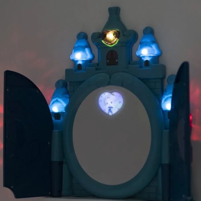 Detský toaletný stolík ľadový svet so svetlom, hudbou a stoličkou