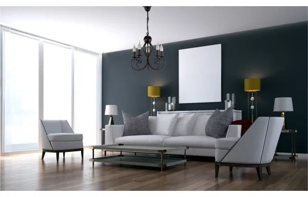 Luster na reťazi VINCENT 5xE14/40W/230V