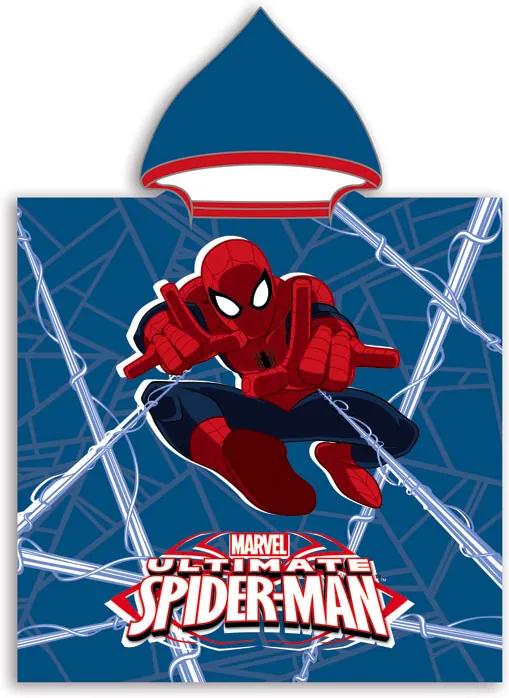 Faro Pončo Spiderman bavlna 50/115 cm