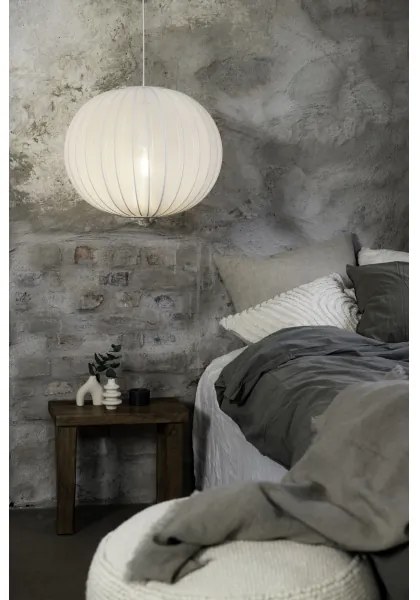 Markslöjd 108792 - Luster na lanku FORENCE 1xE27/40W/230V pr. 50 cm biela