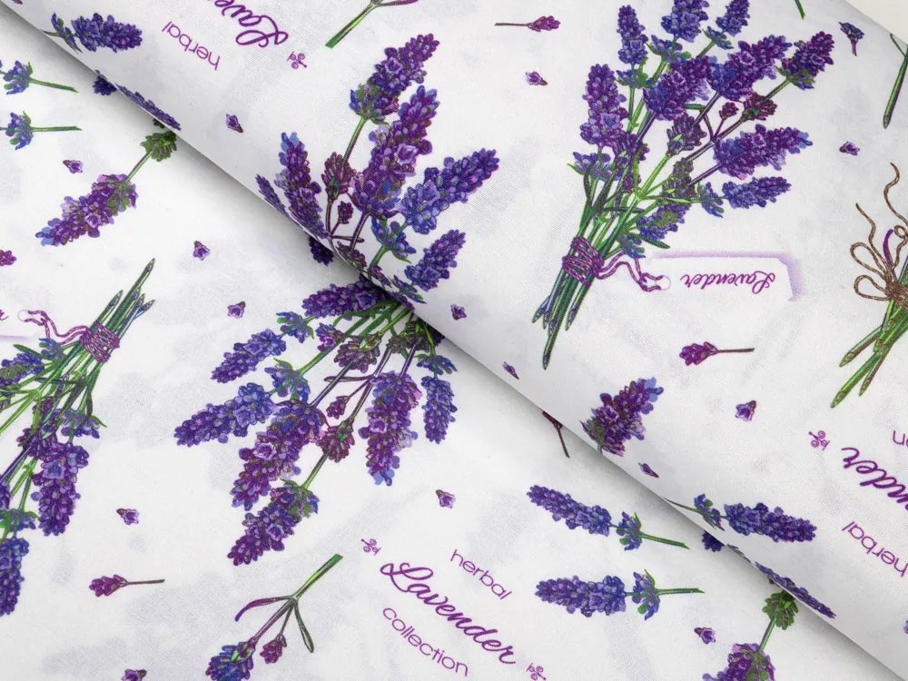 Biante Dekoračný oválny obrus PML-084 Lavender 50x100 cm