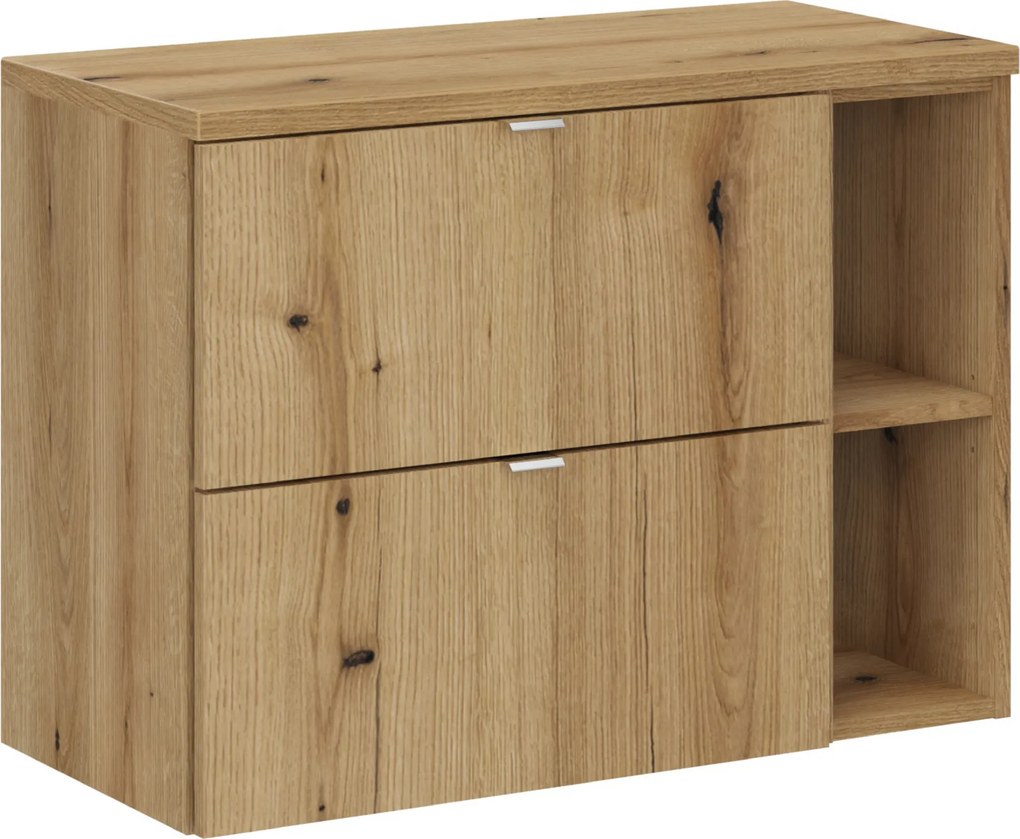Comad Kúpeľňová skrinka pod doskové umývadlo SET-NOA B Oak 80 dub coast evoke