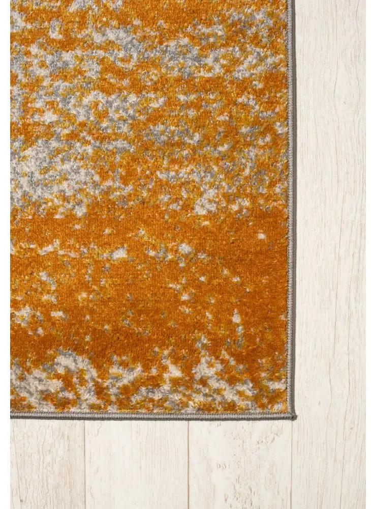 Kusový koberec Spring oranžový 80x200cm