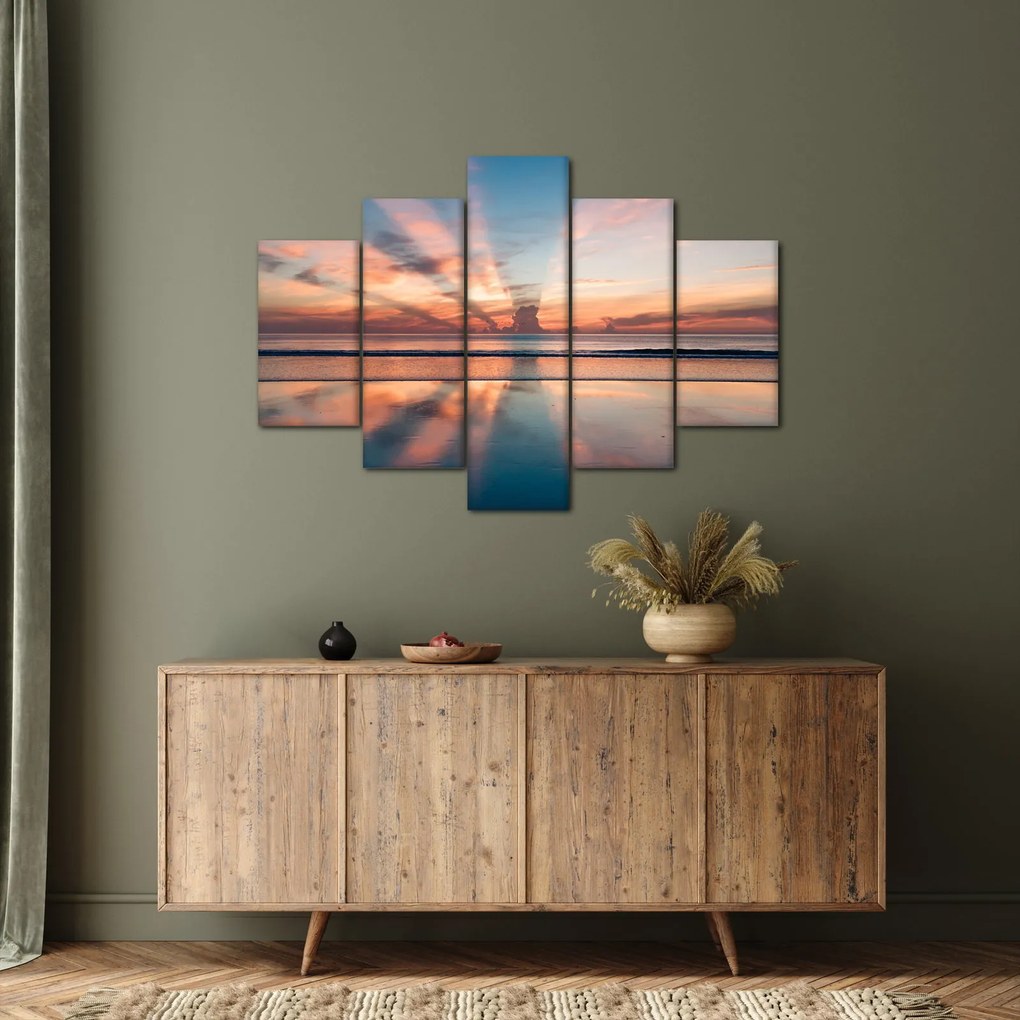 Obraz slnečných lúčov nad Daytonskú pláži (150x105 cm)