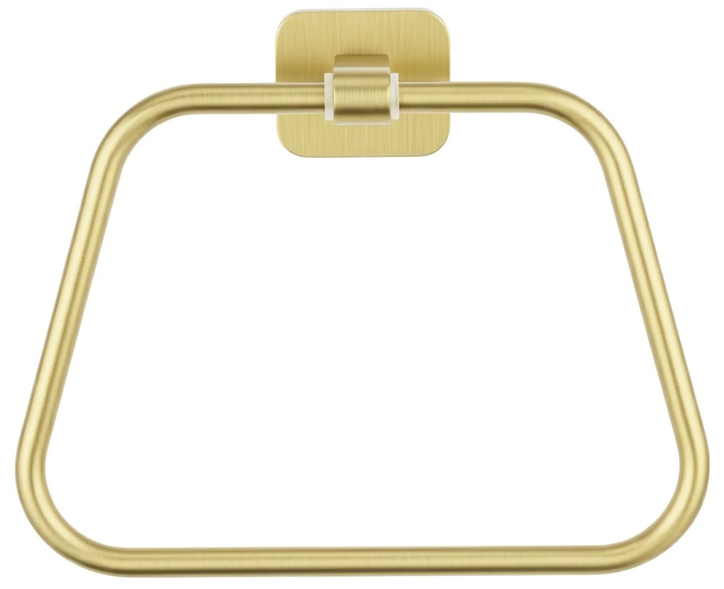 Rea Nico, kúpeľňový vešiak na uteráky, zlatá matná, REA-88083