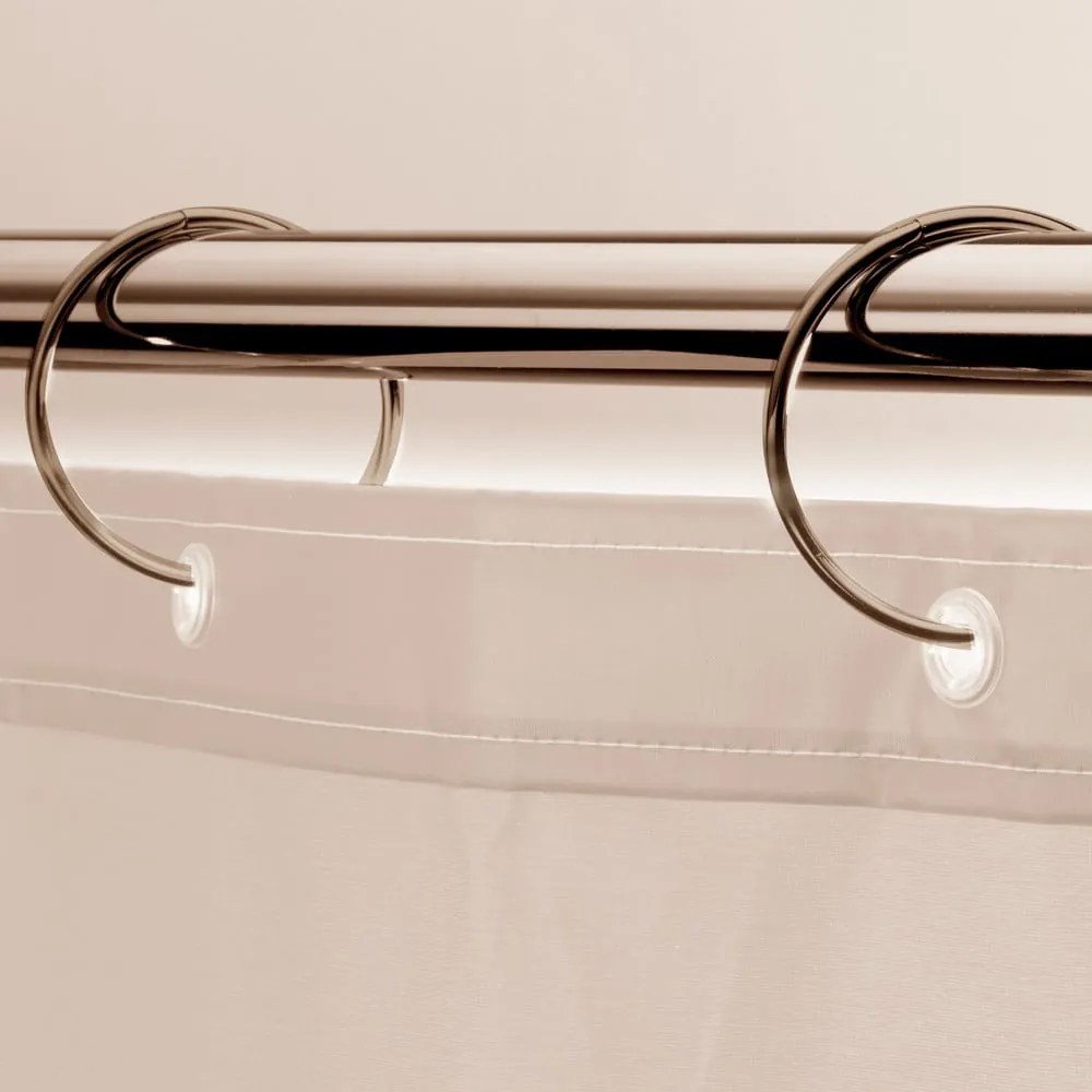 Krúžky k sprchovému závesu v súprave 12 ks v medenej farbe Ringo Small – Spirella