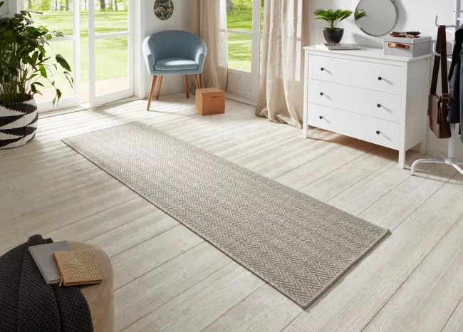 Koberec / Behúň Hanse Home Nature 500 sivý / viacfarebný