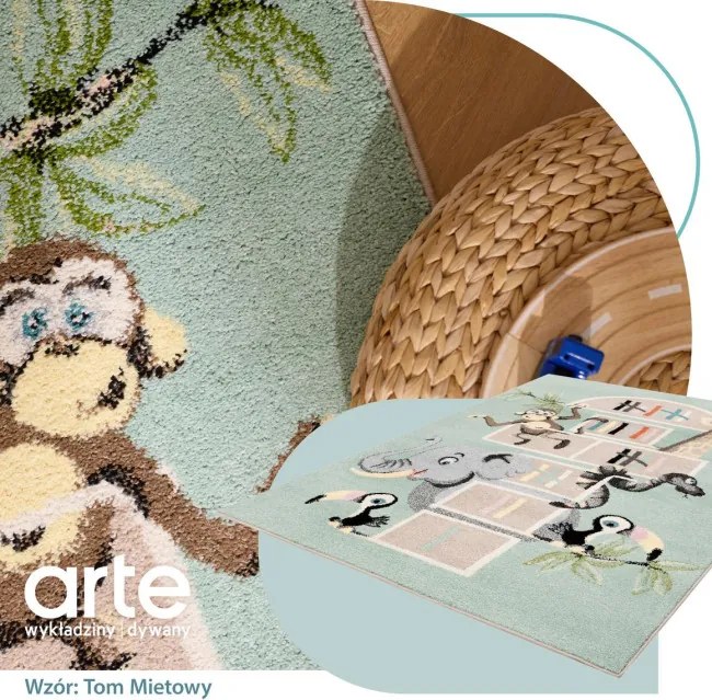 Koberec FD FUNKY Top Tom mätový