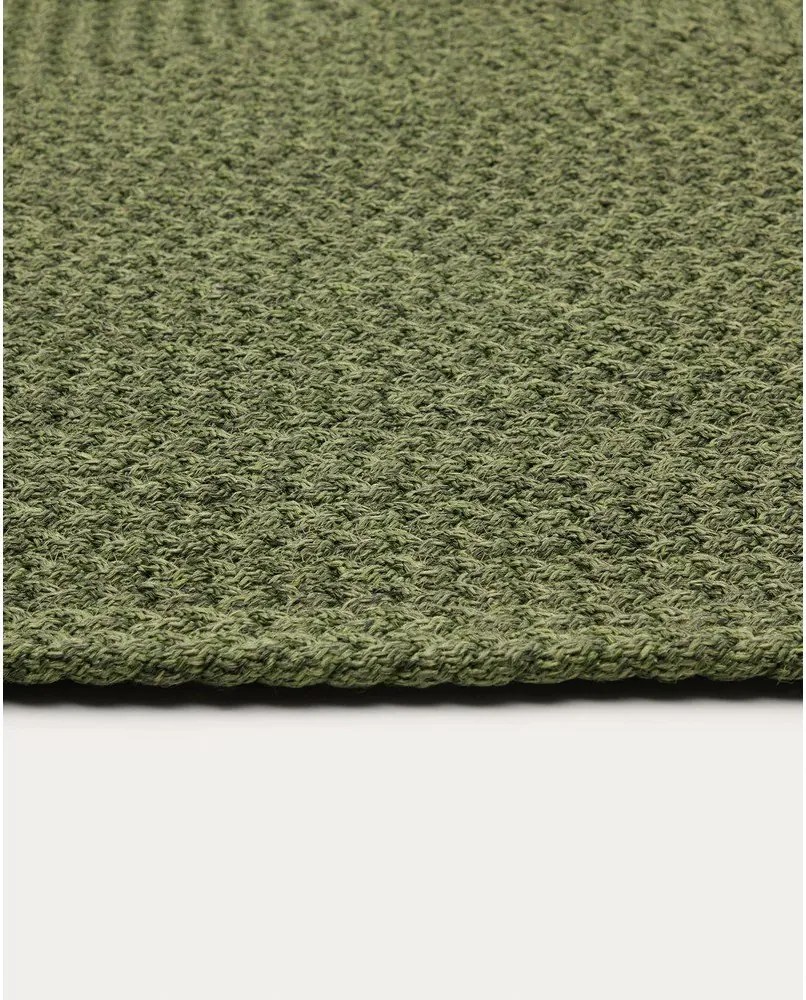 Zelený vnútorný a vonkajší koberec z recyklovaných vlákien 160x230 cm Despas – Kave Home