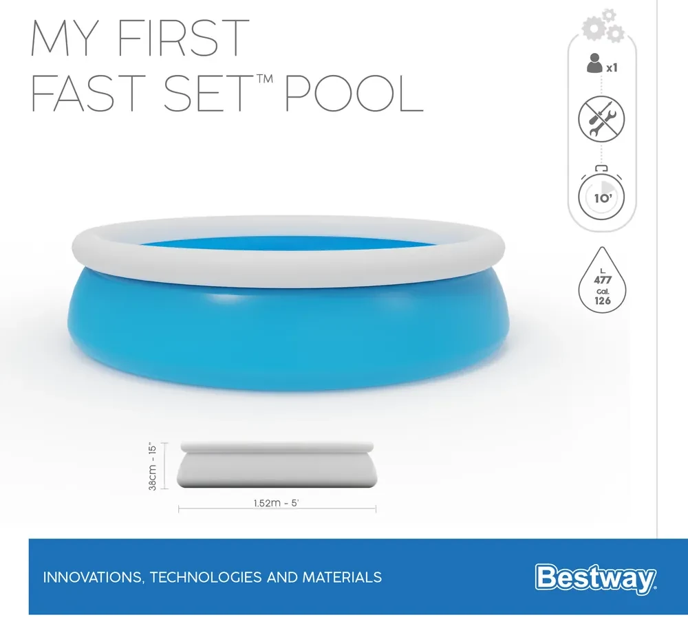 Bestway Záhradný bazén pre deti 152 c 38 cm 57241