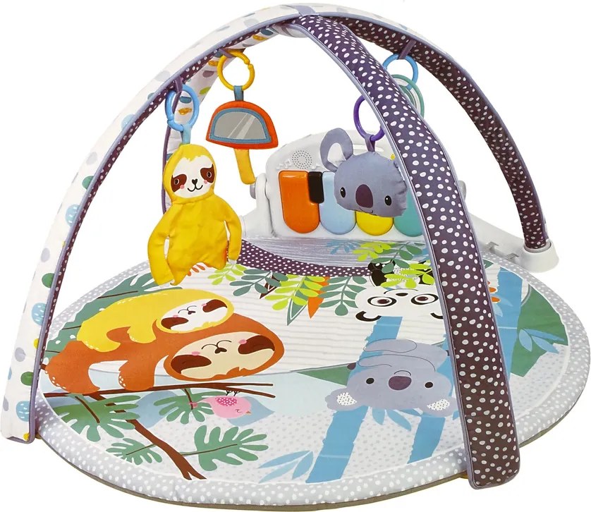 LEAN Toys Koala Vzdelávacia penová podložka Melódie prívesky
