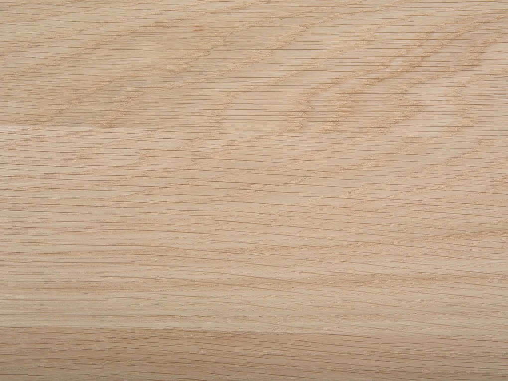 Okrúhly jedálenský stôl  ⌀ 120 cm svetlé drevo/biela JACKSONVILLE Beliani