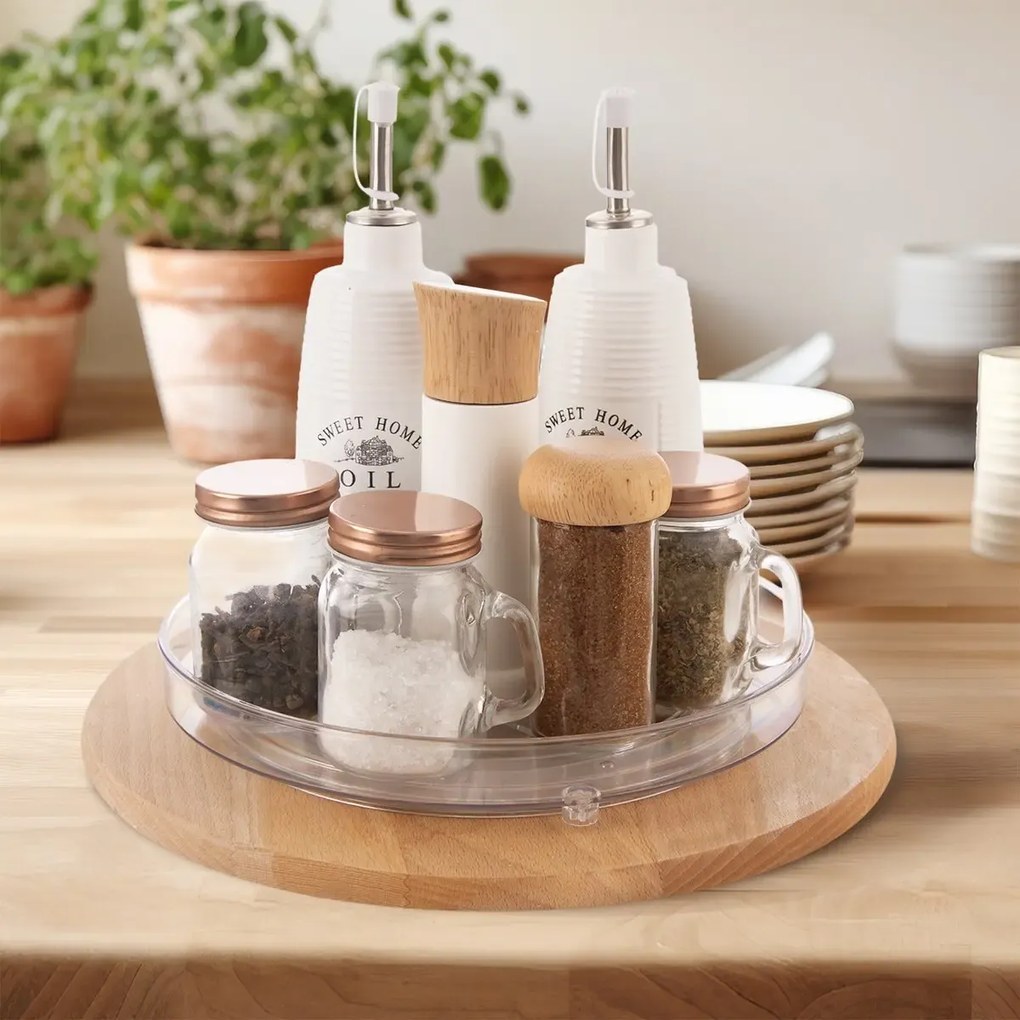 Otočný organizér LAZY SUSAN Orion - nízky 3,5 cm / pr. 26,5 cm