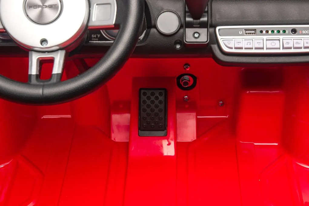 Elektrické autíčko pre deti Ford GT červené