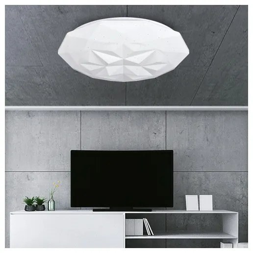 Prezent 71325 - LED Stropné svietidlo ARCTYK LED/35W/230V pr. 39,5 cm