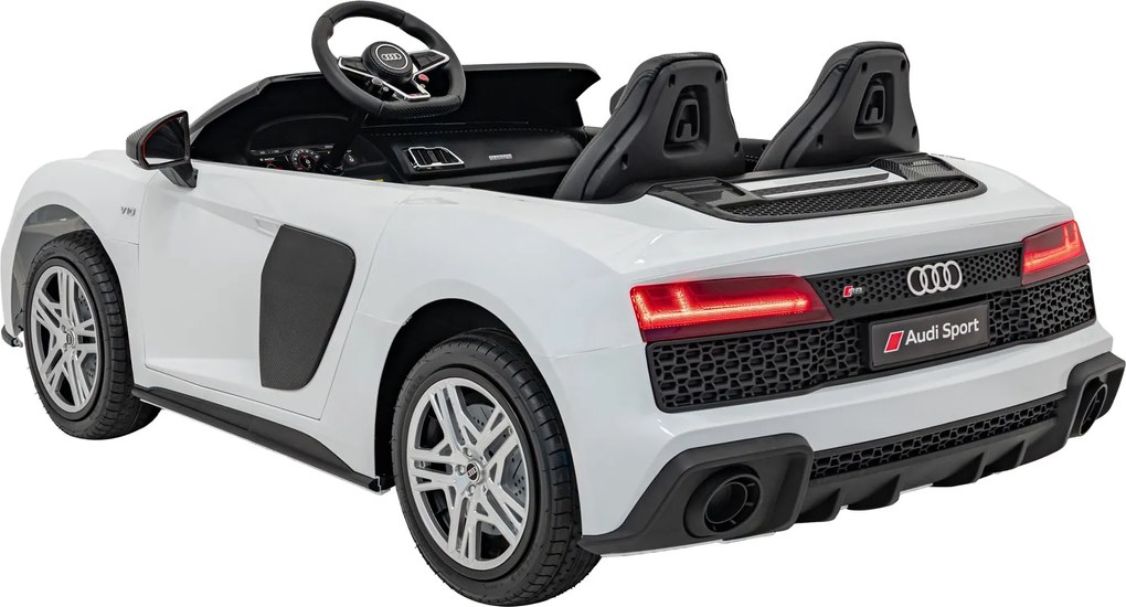 Ramiz Audi Spyder R8 LIFT vozidlo Biela