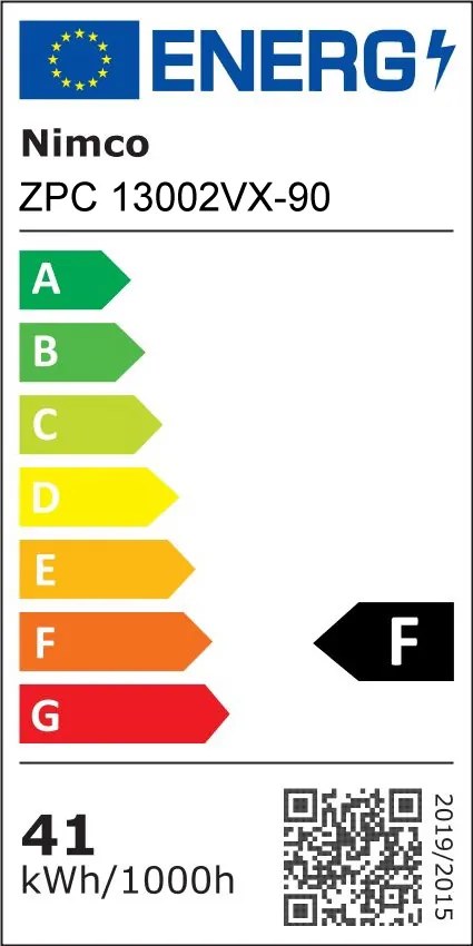 Nimco Čierne LED zrkadlo 600x800 s dvoma dotykovými senzormi - ZPC 13002VX-90
