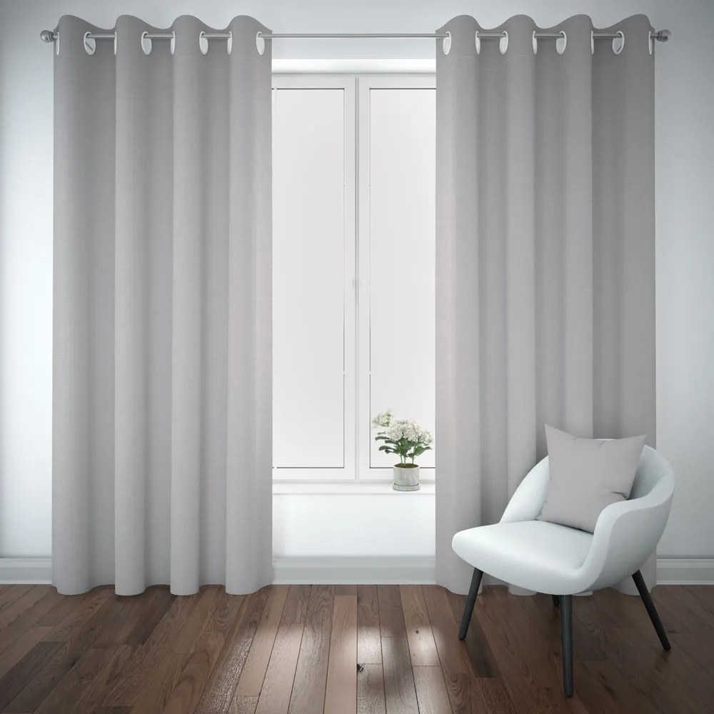 Home Elements Zatemňovací záves, sivý Množstvo: 2 ks