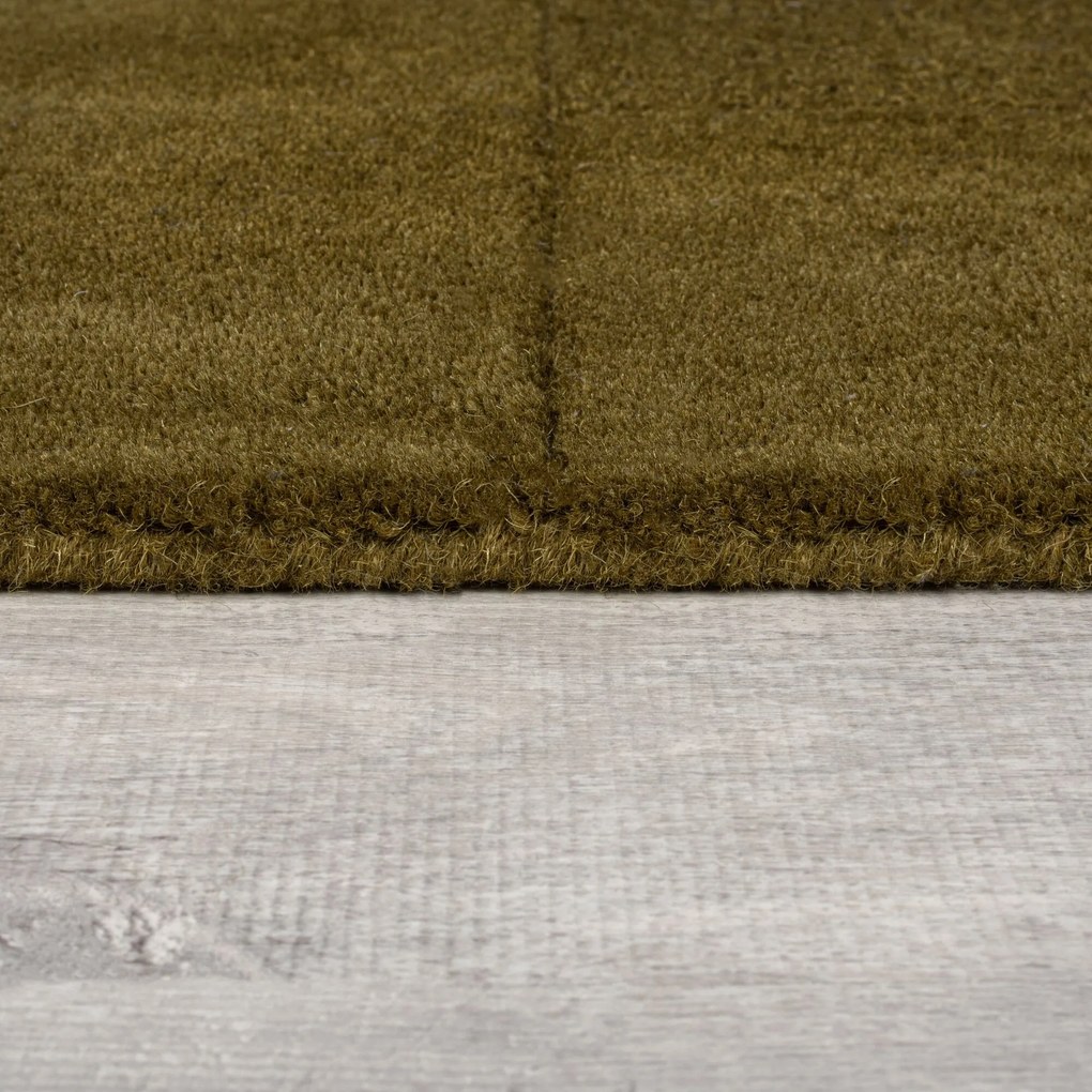 Flair Rugs, Kusový koberec Moderno Checkerboard Green, 160x230, zelená, chodba / predsieň