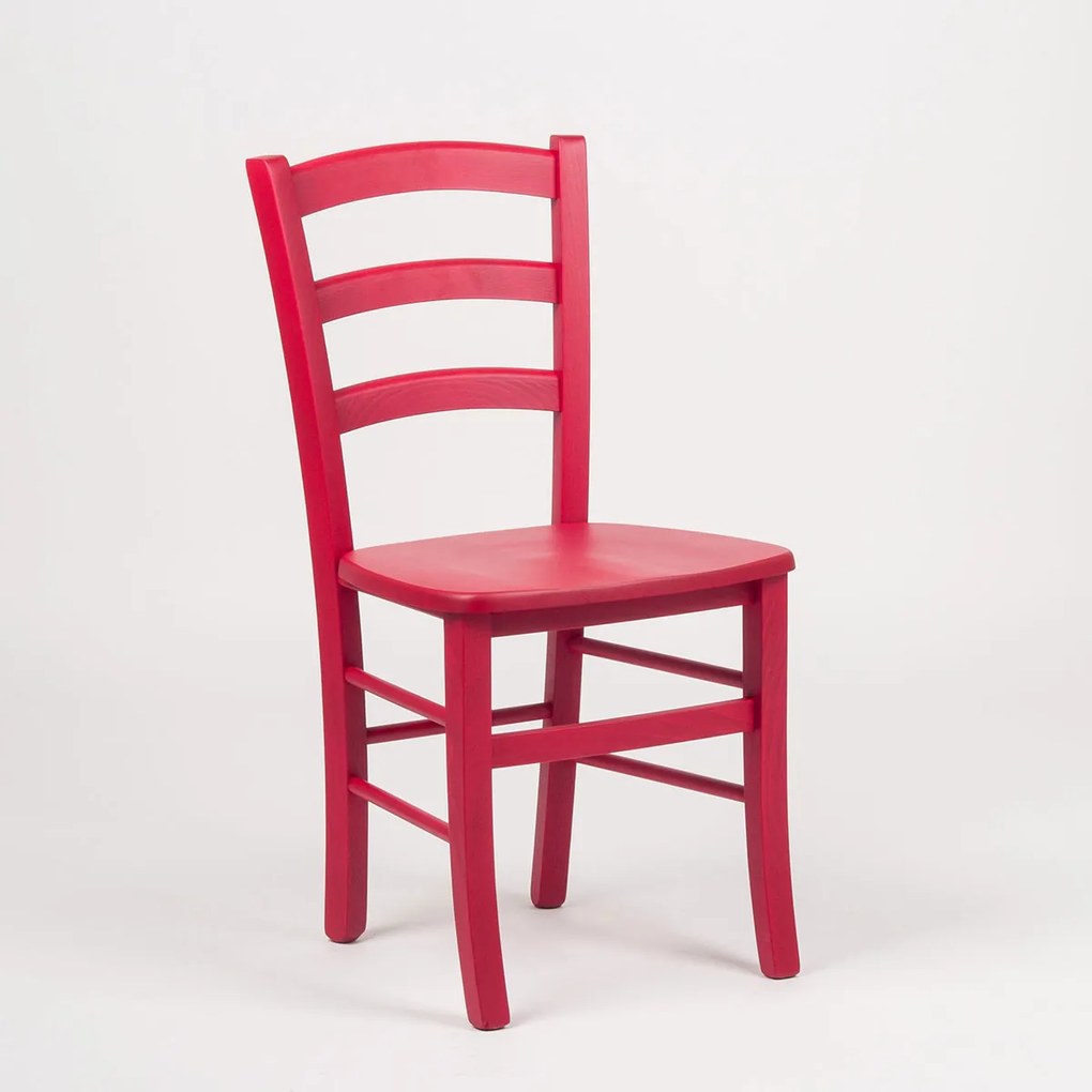 Stima Stolička PAYSANE COLOR masiv Vyberte odtieň ->: Rosso - červená
