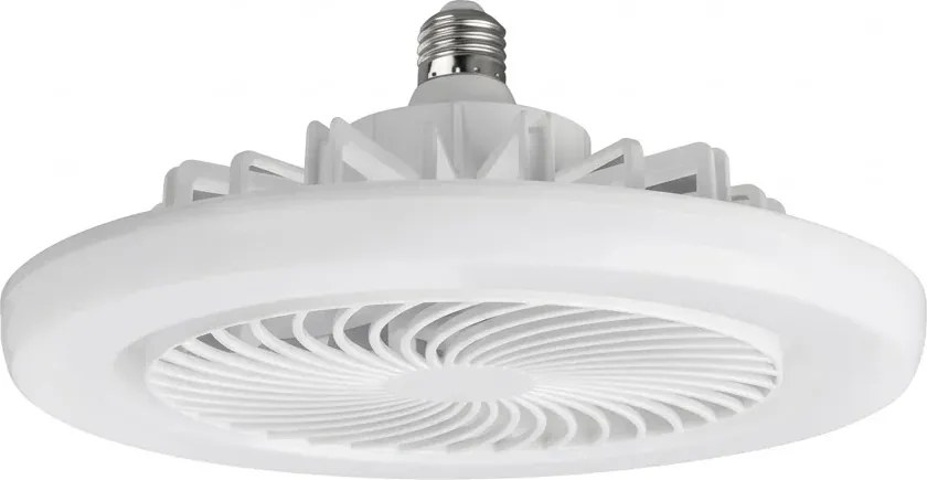 LED stropné svietidlo otočné o 360 ° s ventilátorom 2v1