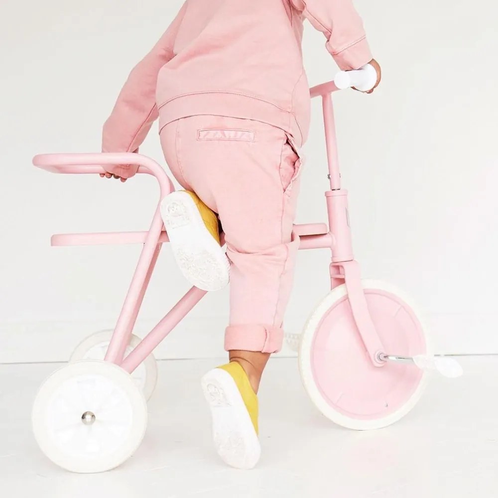 Detská trojkolka ružová