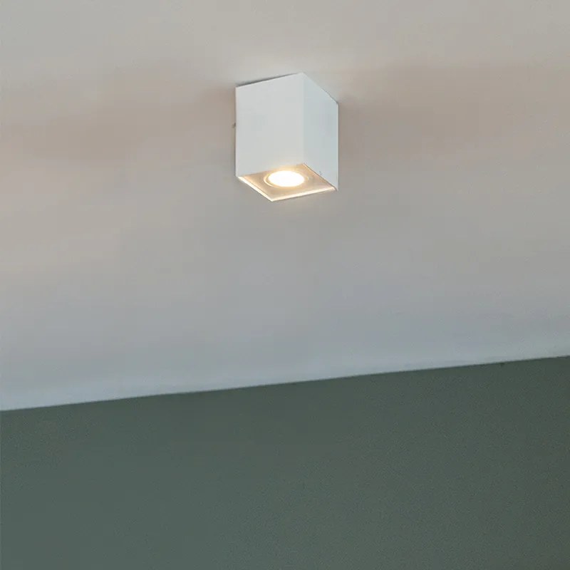 Inteligentný reflektor biely Vrátane WiFi GU10 Nastaviteľný - Quadro 1 Up