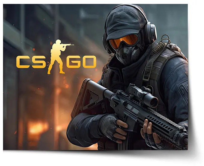 Sablio Plagát CS:GO Vojak 2 - 60x40 cm