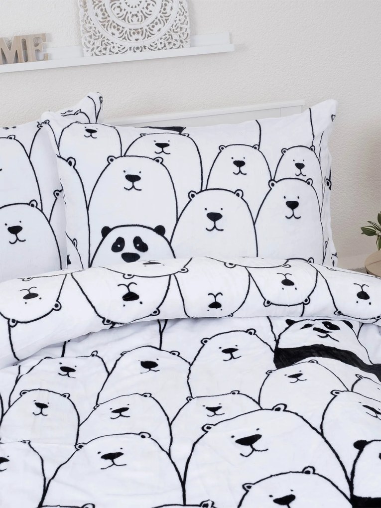 Obliečky mikroplyš Exclusive – Rebel Panda