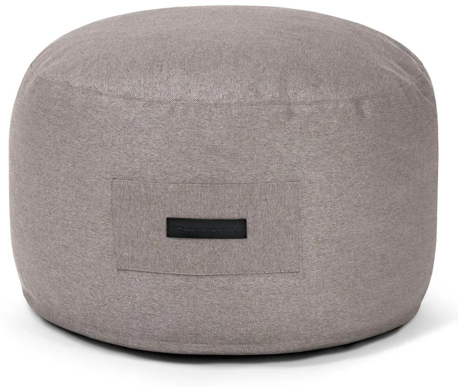 Sivobéžový taburet Om 60 – SLOWDOWN