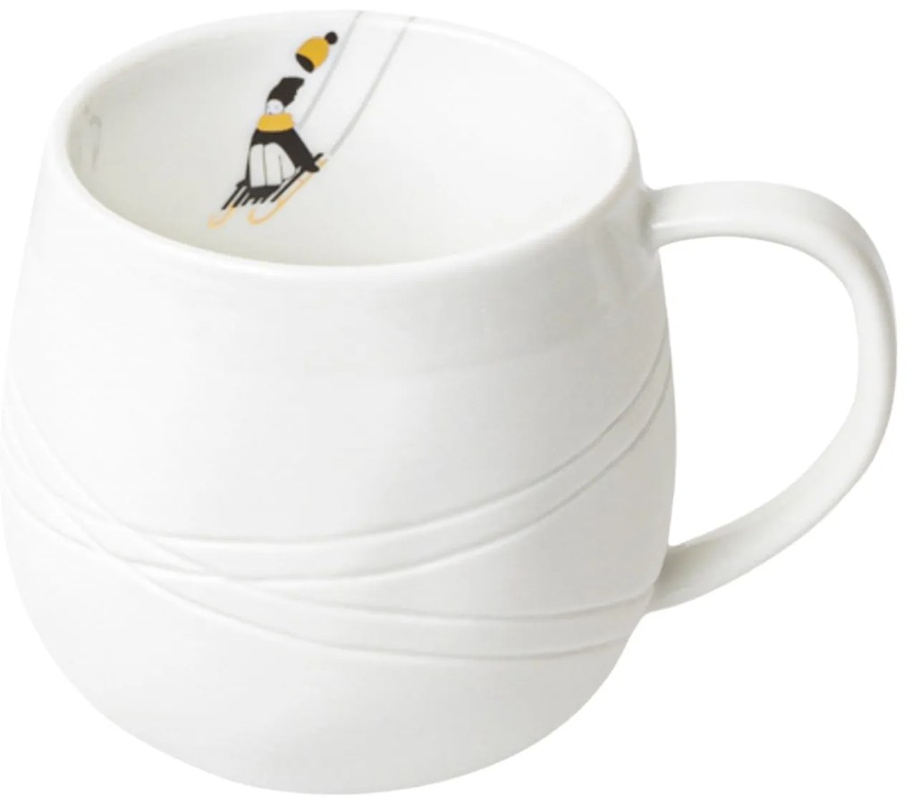 räder Porcelánový hrnček Sled Runners 350 ml