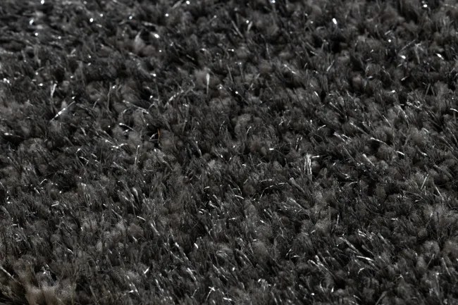 Kúpeľňový koberček SYNERGY glamour / lurex, sivý